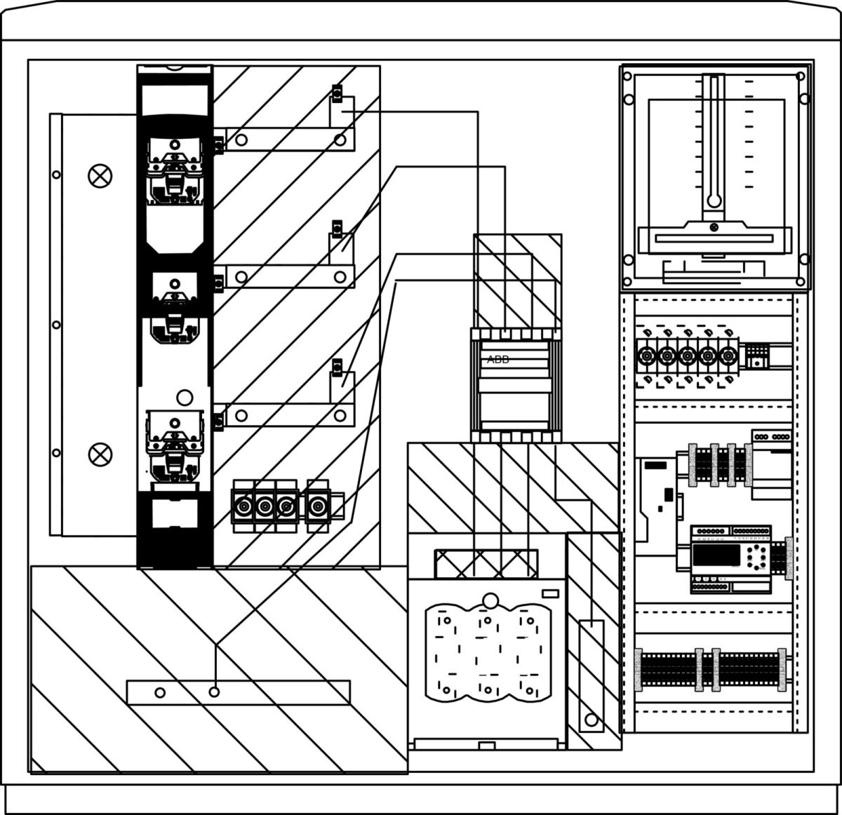 Wandlerschrank Freiluft WSP820V.N5.T1131