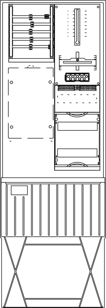 Zähleranschlusssäule ZS321.N1.24