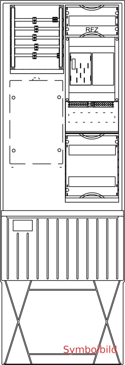 Zähleranschlusssäule ZS321B.N1.24