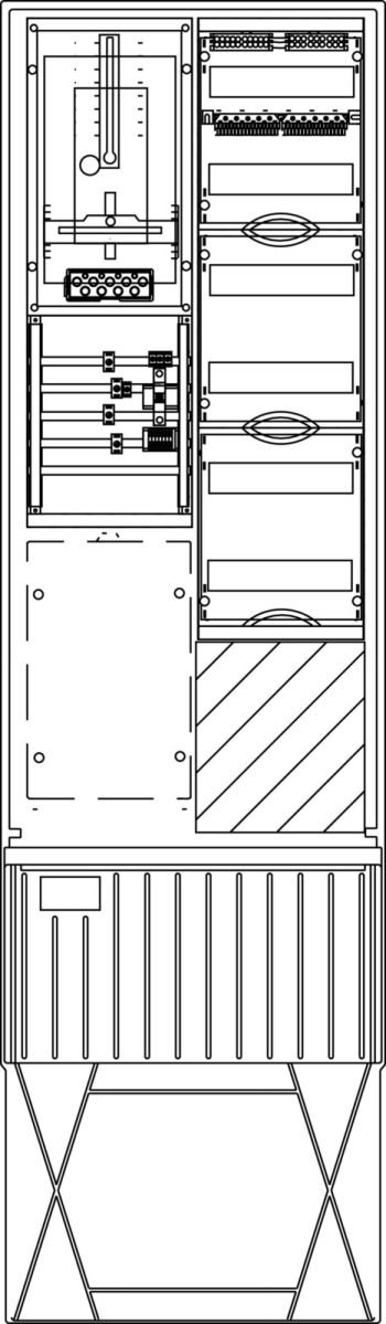 Zähleranschlusssäule ZS341.S2.24V