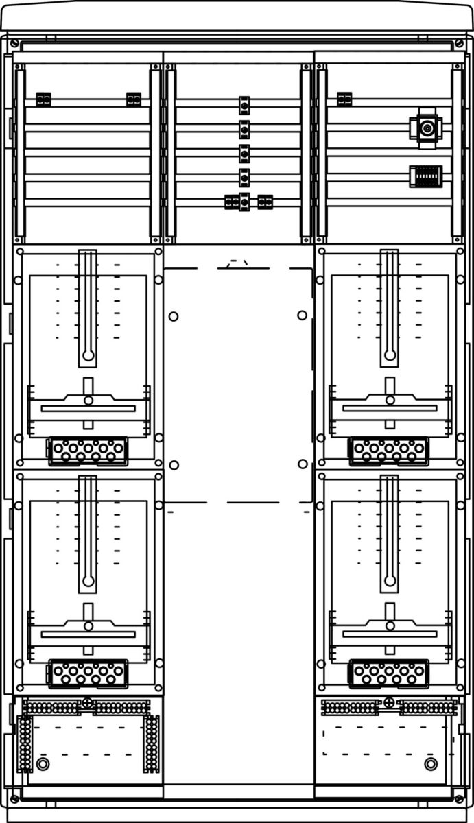 Zähleranschlusssäule ZS614T.N2.12