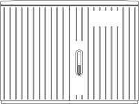 Polyesterschrank 10018994