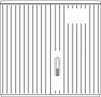 Polyesterschrank 10031979