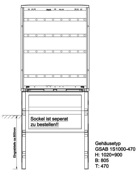 Normkabelverteilerschrank 1S1000-470K