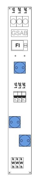 Systemleiste f.Sammelsch. 99.00.-024.3