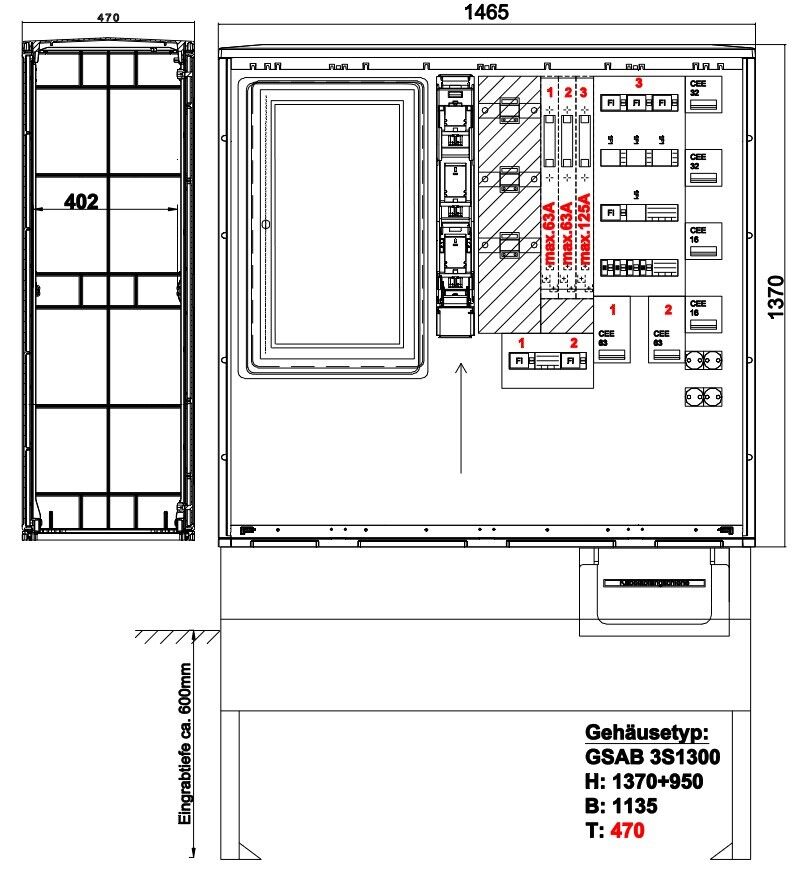 Festplatzverteiler 22.W250FP2632322164S