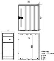 Normkabelverteilerschrank 1S1000-470PIMC