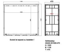 Normkabelverteilerschrank 2S1000-470MPIMC