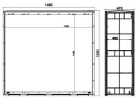 Normkabelverteilerschrank 3S1300-470PIMC