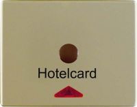 Hotelcardschalter 16419011 hellbronze matt lackiert