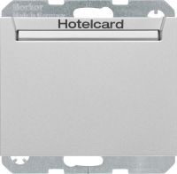 Relais-Schalter Hotelcard 16417134 alu matt lackiert