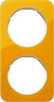 Rahmen 2-fach 10122339 orange/polarweiß glänzend