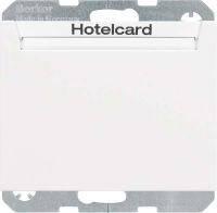 Relais-Schalter Hotelcard 16417119 polarweiß glänzend