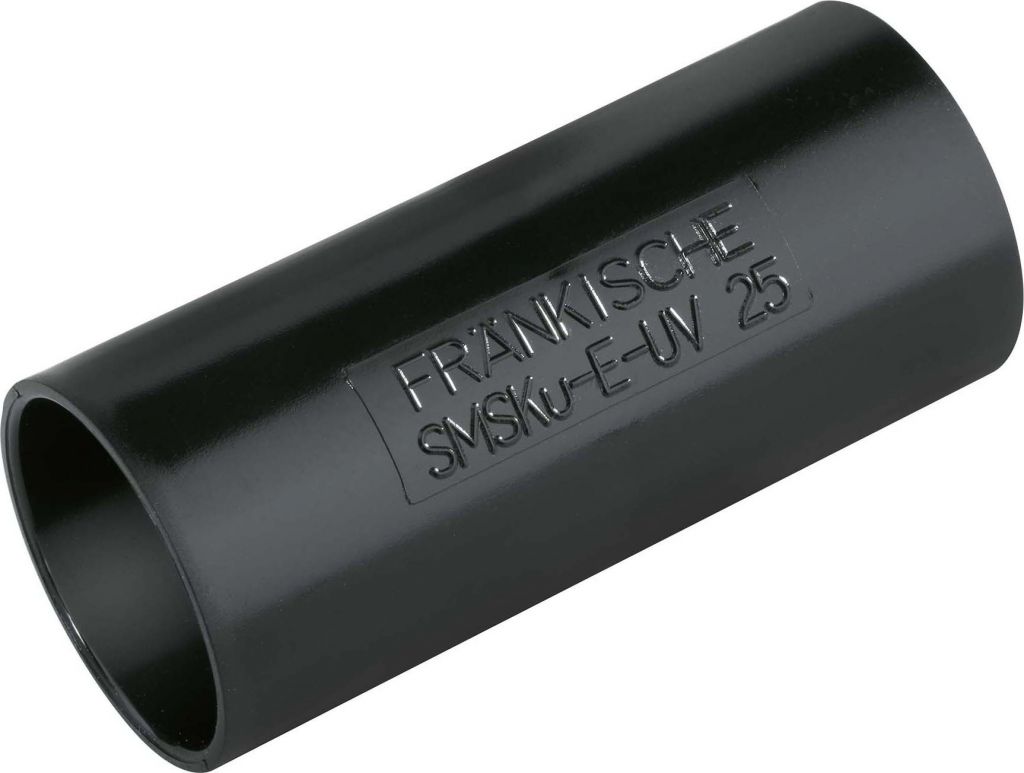 Kunststoffsteckmuffe SMSKu-E-UV 50mm schwarz
