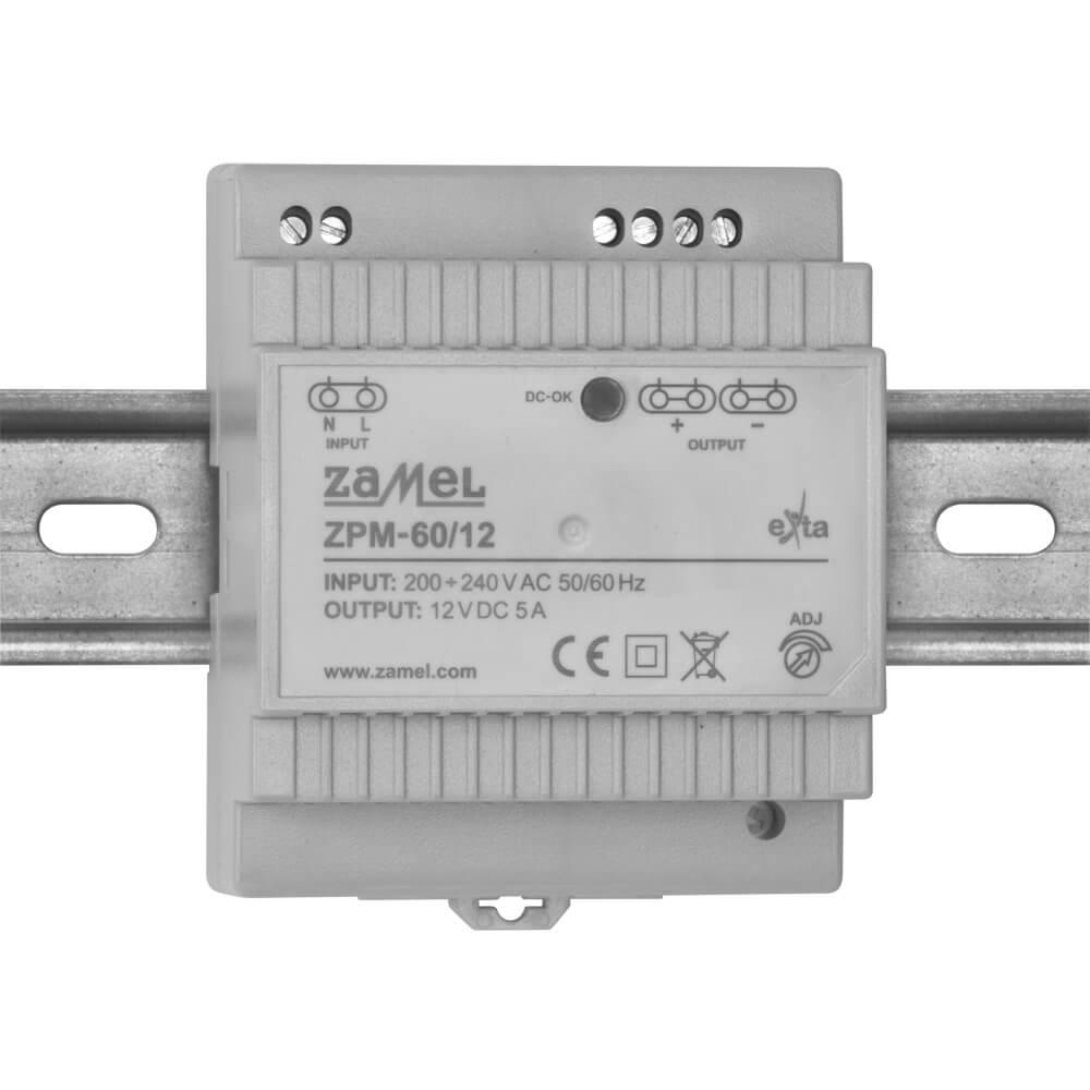 Reiheneinbau-Netzteil DC 12V 30-100W Reiheneinbaugerät H90 T66 B52,5 3TE