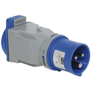 Adapterstecker auf Schuko 230V/16A 3-pol