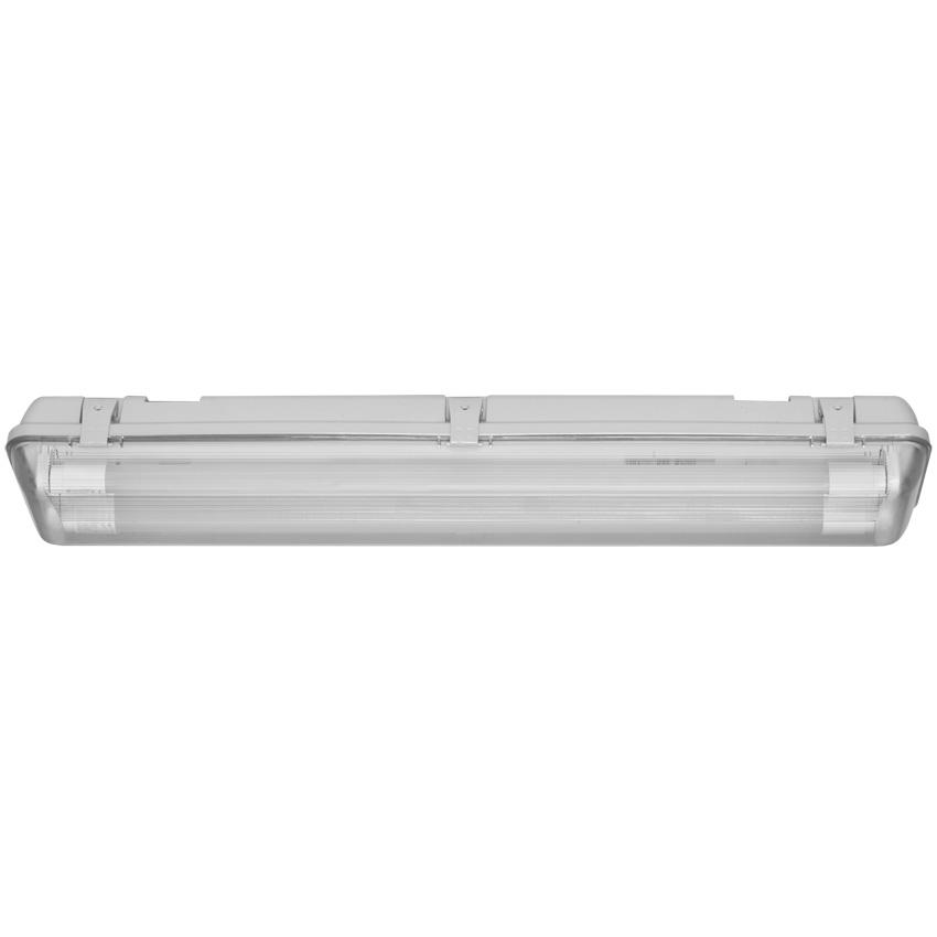 LED-Feuchtraumwannenleuchte Polycarbonat 4000K L655 B115 H86