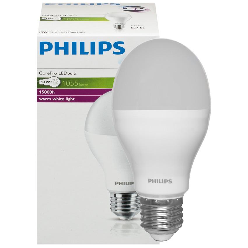 LED-Lampe, AGL-Form,COREPRO. LEDBulb,E27/11W, matt, 1055 lm,2700K, L 110, Ø 60