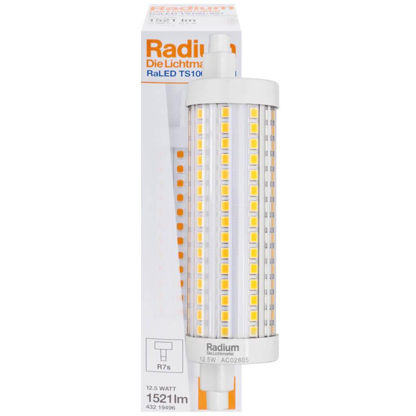 LED-Stablampe R7s 2700K 12,0W L=118mm