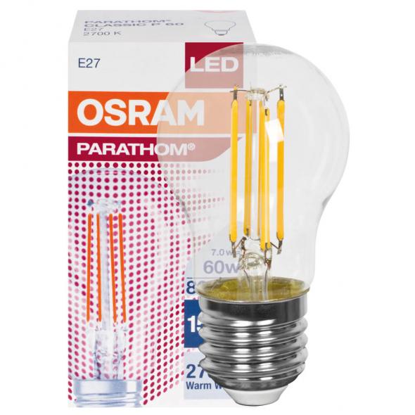 LED-Tropfenlampe E27 2700K PCLASP 6W 