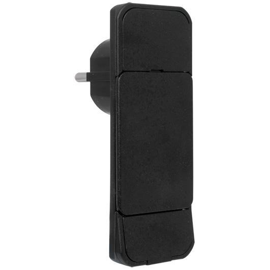 Schuko-Stecker SMARTPLUG schwarz