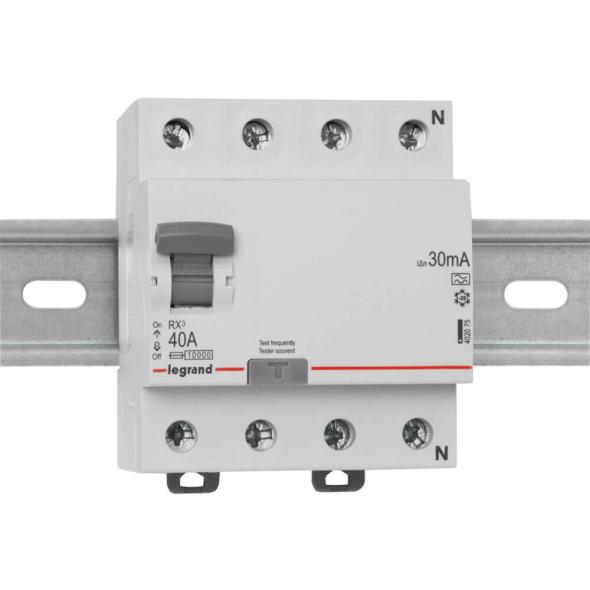 FI-Schutzschalter 4-polig 40A 0,03 Baureihe LEXIC RX³