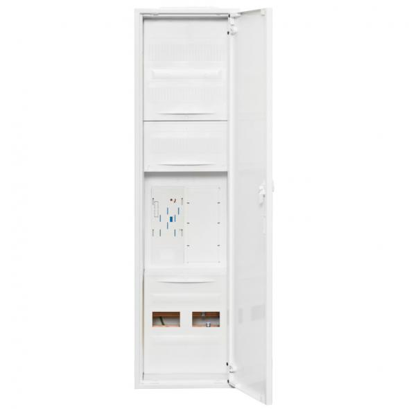 Zählerschrank TAB/VDE 1 x eHZ-Zählerplatz + 1 x eHZ-Reserveplatz