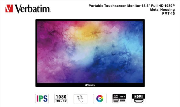 FHD Monitor portable VERBATIM 49592