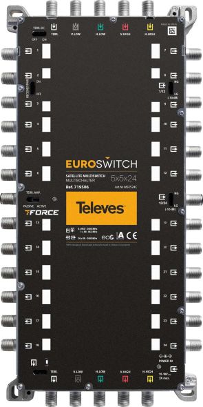 Multischalter 5 in 24 Guß MSE524C