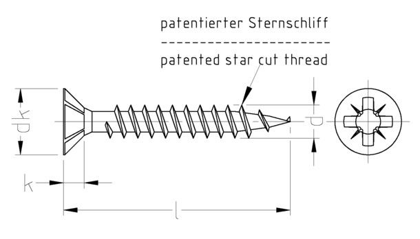 JD Plus Universalschraube 3786/000/02 4,5x50