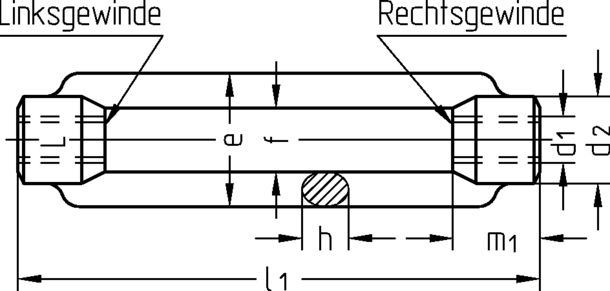 Spannschlossmutter 1647/001/99 12