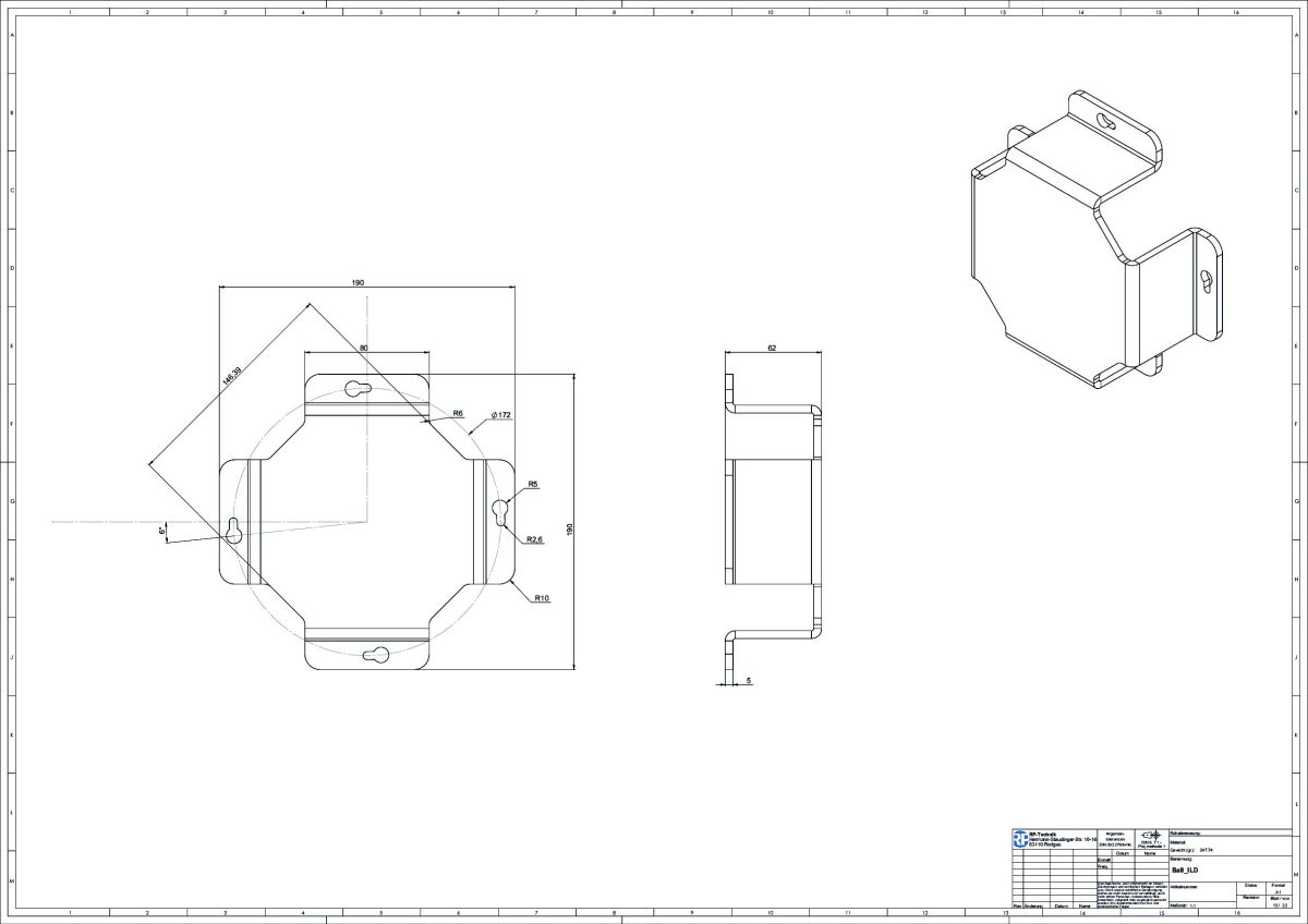 Ballschutzhaube BALLPLX-ILD