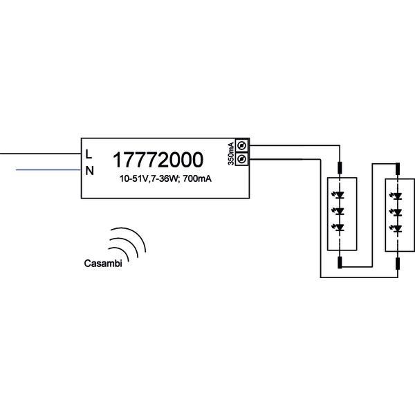 LED-Konverter Casambi 17772000