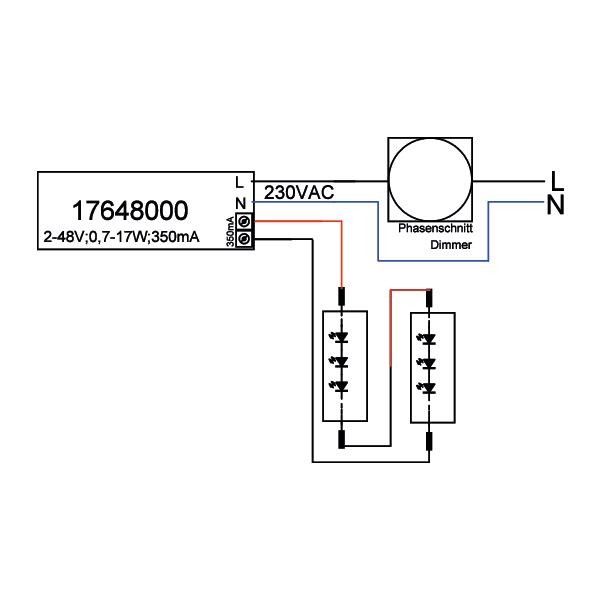 LED-Konverter Phasenabsch. 17648000