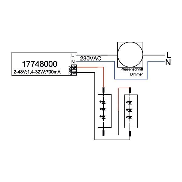 LED-Konverter Phasenabsch. 17748010