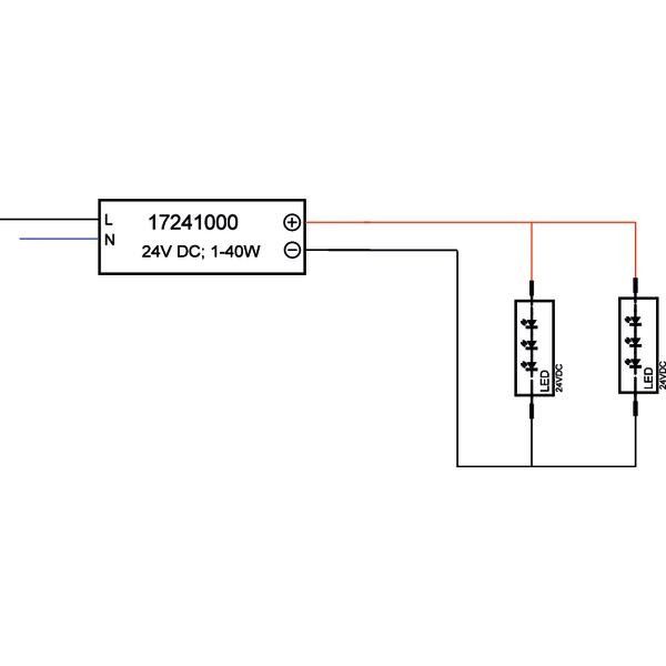 LED-Netzgerät 1-40W 24V 17241000