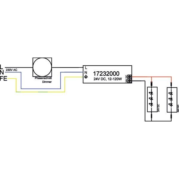 LED-Netzgerät 12-120W 24V 17232000