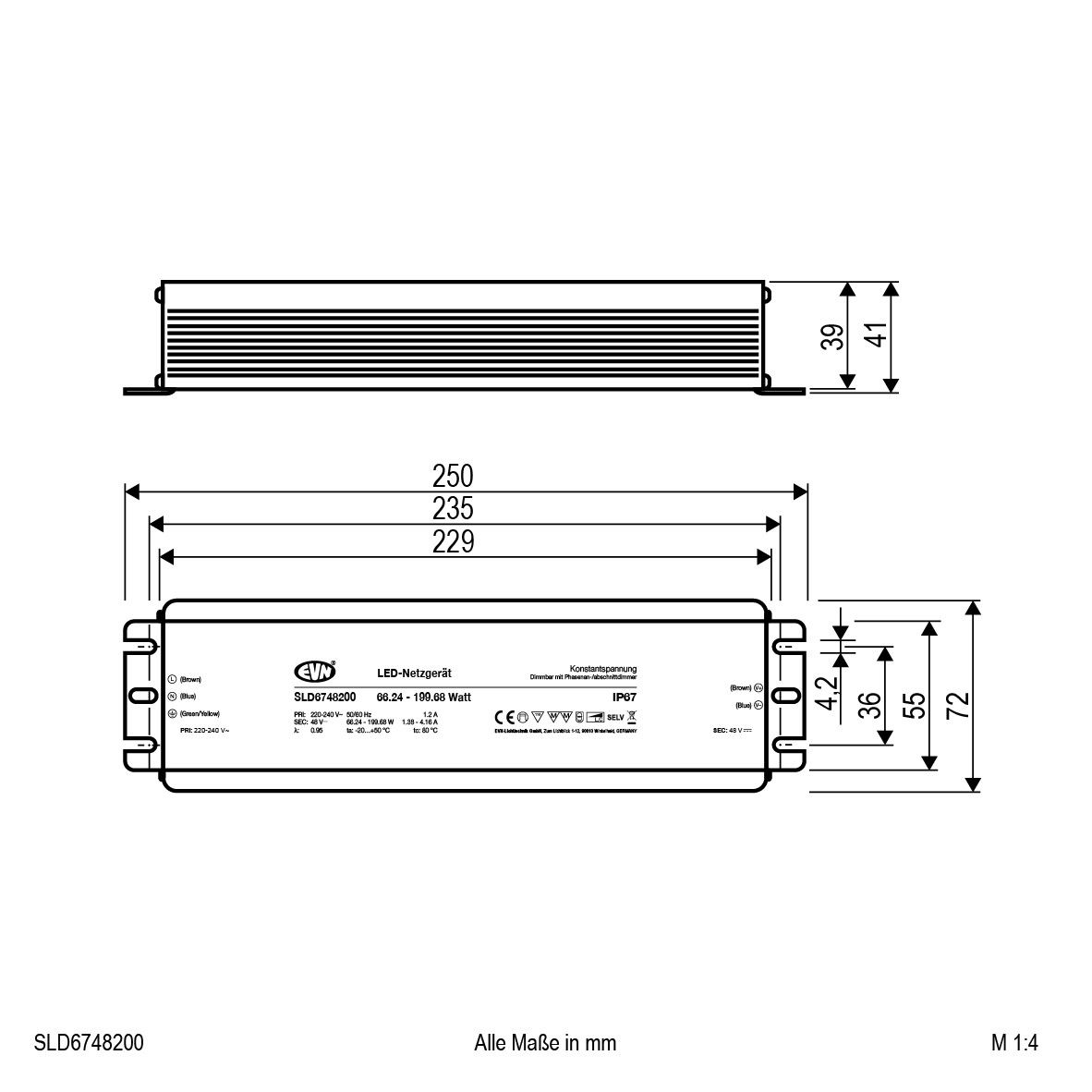 LED-Netzgerät SLD6748200