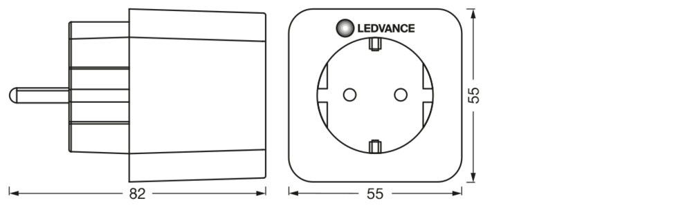 SMART+ Steckdose SMART ZB PLUG