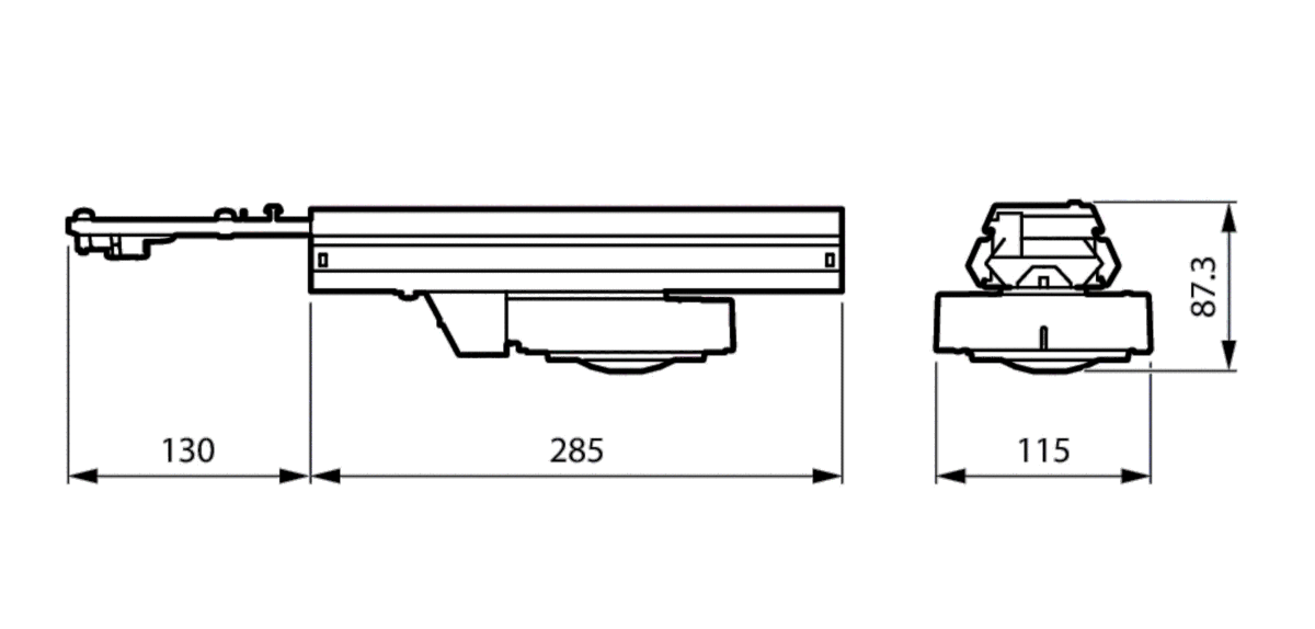 Sensor Coreline Lichtband LL200E H4 7x2.5 WH