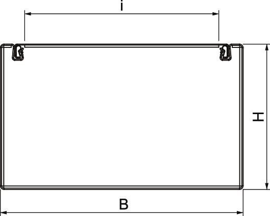 Installationskanal Metall PLM D 1220 FS