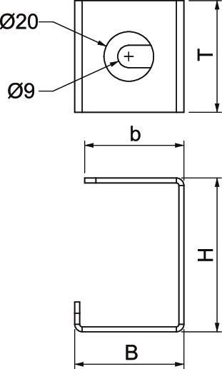 Kabelbügel PLM CB 0810 FS