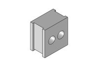 Verschraubung QT 2/5,5 grau