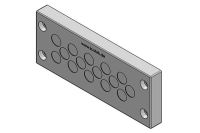 Kabeldurchführungsplatte KEL-DPZ 24/15