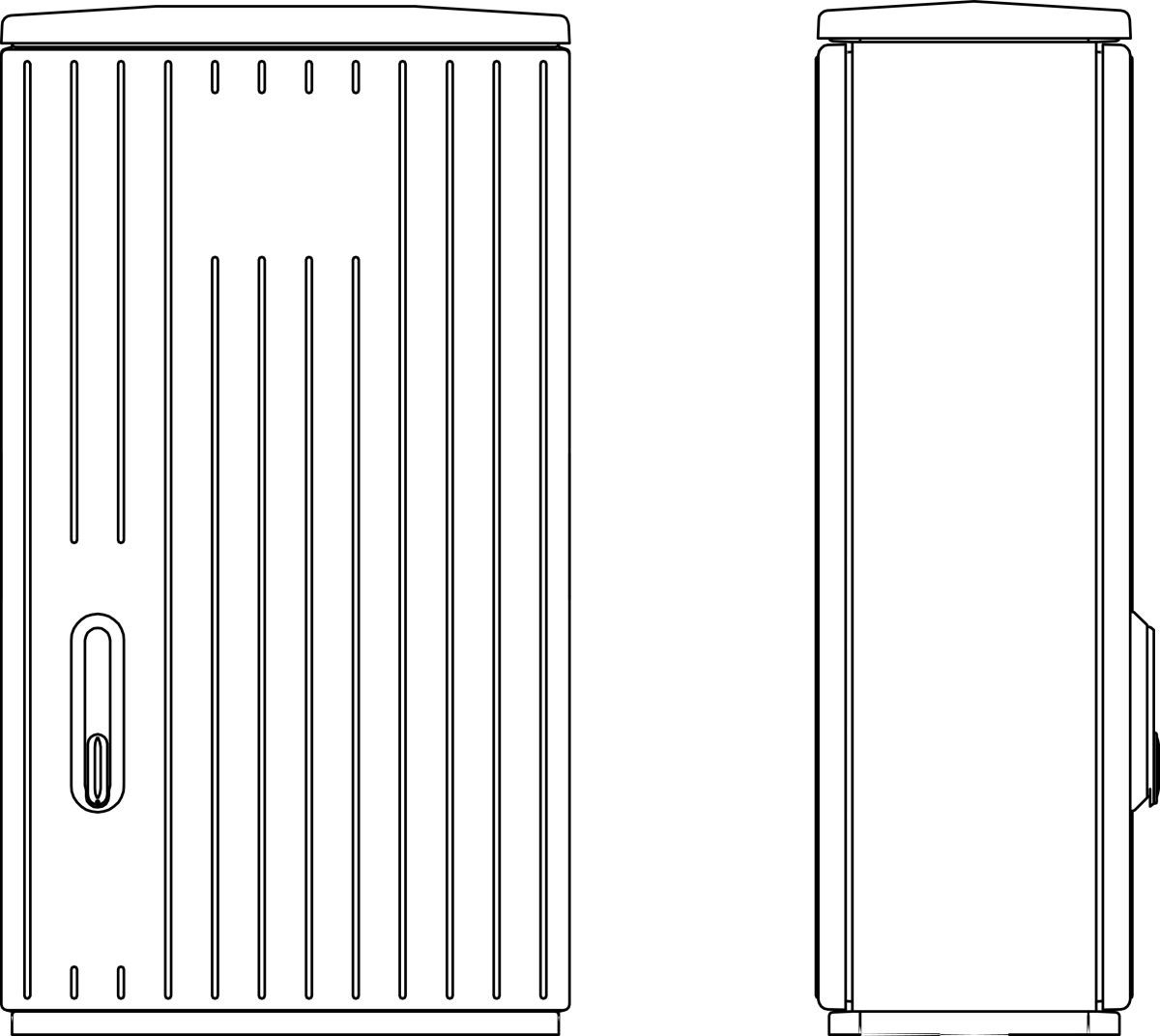 Kabelverteilerschrank A850 850-0DSMO#10031685