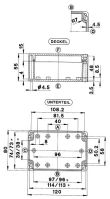 Polycarbonatgehäuse GEH.CT-581 T