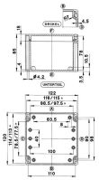 Polycarbonatgehäuse GEH.CT-681 T