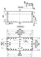 Polycarbonatgehäuse GEH.CT-801 T