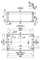 Polycarbonatgehäuse GEH.KPL.CT-761 T