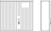 Kabelverteilerschrank A850 850-2DSMO#10031688